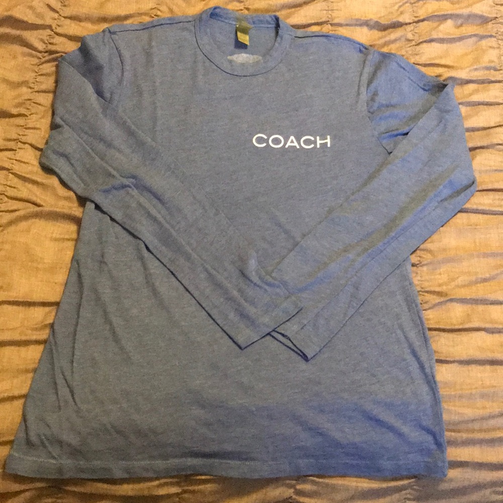 Team Beachbody COACH Blue Long Sleeve Shirt